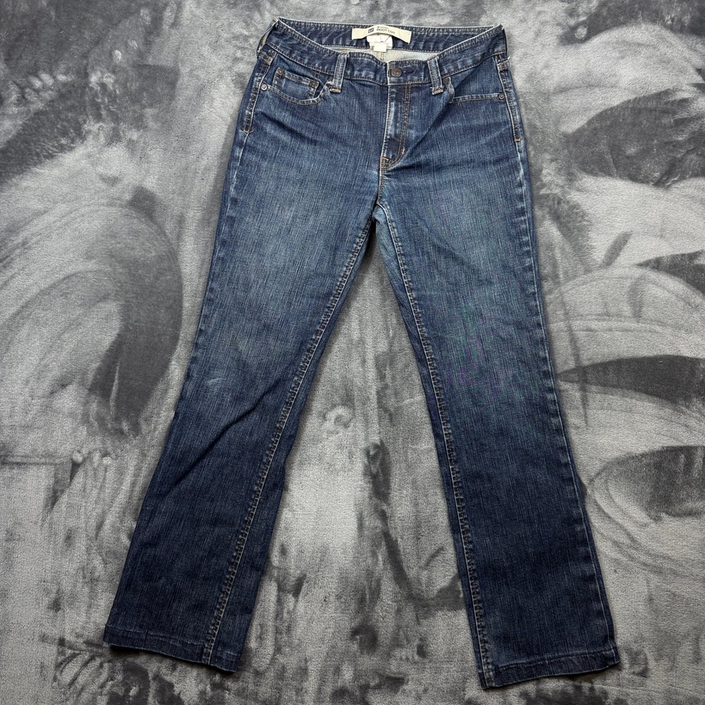 Gap Jeans Women 8L Dark Blue Original Boot Cut Stretch Denim 372062 Fall 2006